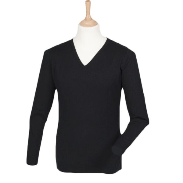 Henbury Acrylic V Neck Sweater Thumbnail