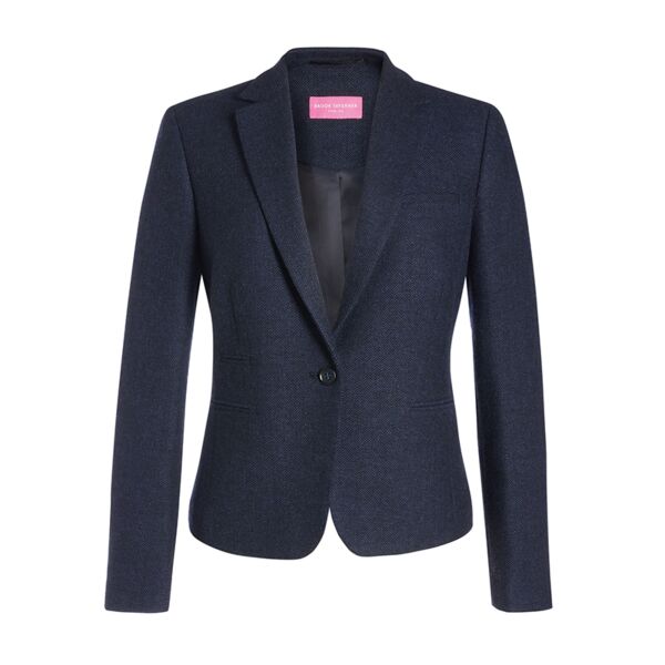 Brook Taverner - Montreal Slim Fit Tweed Jacket Thumbnail