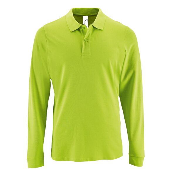 SOL'S Perfect Long Sleeve Piqué Polo Shirt Thumbnail