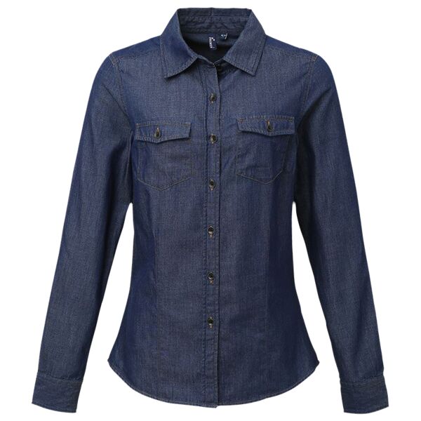Ladies Denim Shirt Thumbnail