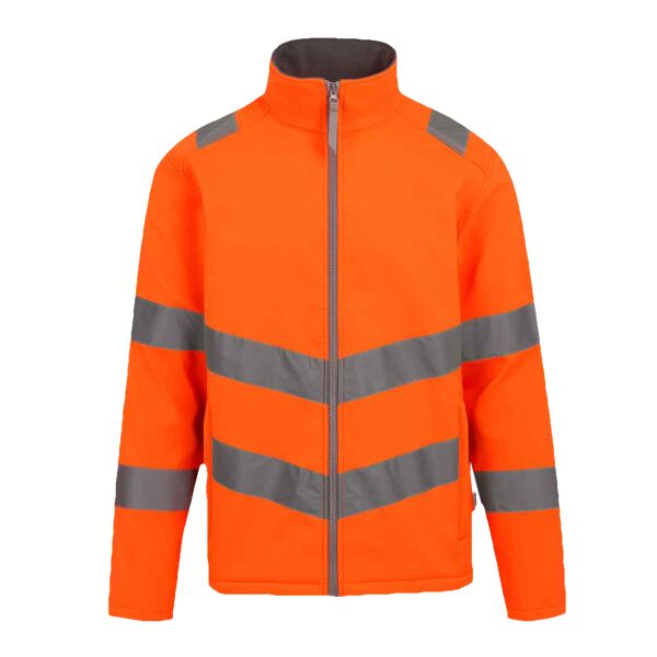 Regatta High Visibility Pro Contrast Ablaze Soft Shell Jacket Thumbnail