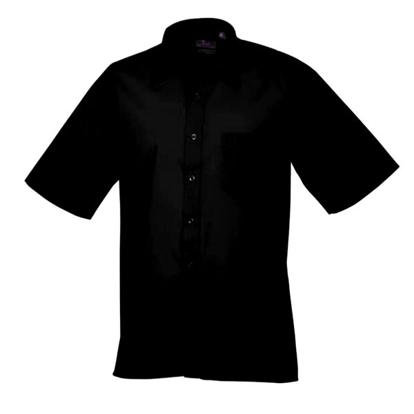 10 x Premier Short Sleeve Poplin Shirt Thumbnail