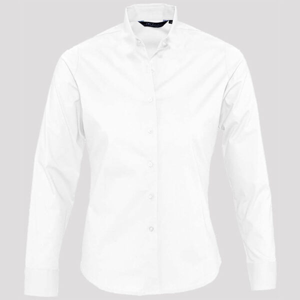 Ladies Gandad Collar Shirt Thumbnail