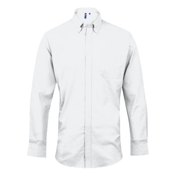 Gents Long Sleeve Oxford Shirt Thumbnail